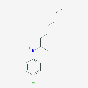 4-Chloro-N-(octan-2-YL)aniline