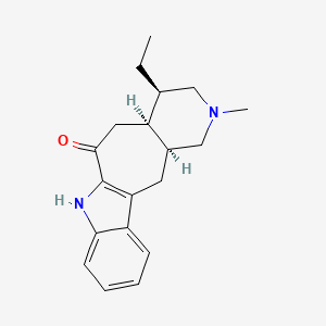 molecular formula C19H24N2O B1259896 硅素 