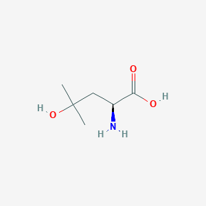 molecular formula C6H13NO3 B1259906 4-hydroxy-L-leucine CAS No. 31654-66-7