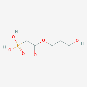 [2-(3-Hydroxypropoxy)-2-oxoethyl]phosphonic acid