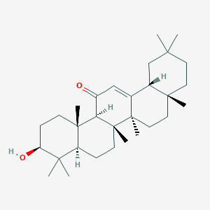 molecular formula C30H48O2 B1259920 11-氧代-β-齐墩果烷 CAS No. 38242-02-3