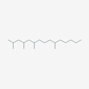 molecular formula C19H40 B1259921 2,4,6,10-Tetramethylpentadecane 