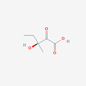 (S)-3-hydroxy-3-methyl-2-oxopentanoic acid