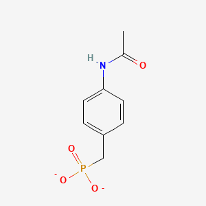 N-[4-(phosphonatomethyl)phenyl]acetamide