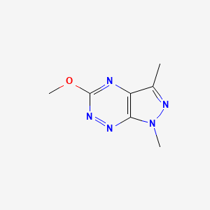 5-Methoxy-1,3-dimethyl-1H-pyrazolo[4,3-e][1,2,4]triazine