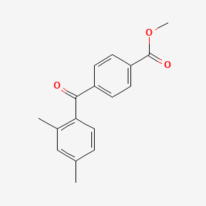 Benzoic acid, 4-(2,4-dimethylbenzoyl)-, methyl ester