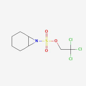 2,2,2-Trichloroethyl 7-azabicyclo[4.1.0]heptane-7-sulfonate