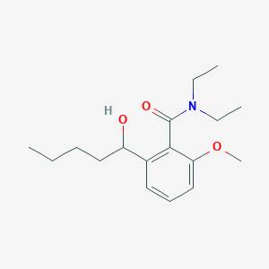 N,N-Diethyl-2-(1-hydroxypentyl)-6-methoxybenzamide