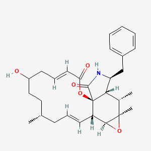 molecular formula C29H37NO5 B1259945 Cytochalasin Z6 
