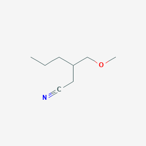 3-(Methoxymethyl)hexanenitrile