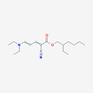 2-Ethylhexyl 2-cyano-5-(diethylamino)penta-2,4-dienoate