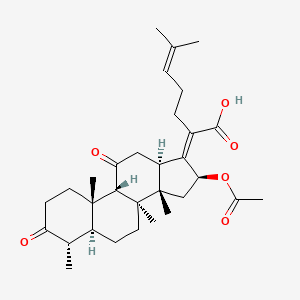 molecular formula C31H44O6 B1259956 11-Keto fuidic Acid 