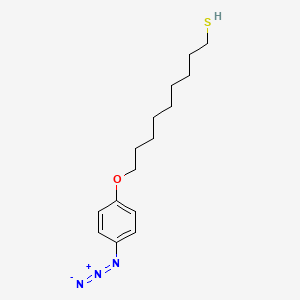 9-(4-Azidophenoxy)nonane-1-thiol