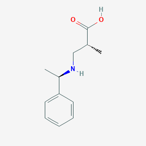 (R)-N-[(R)-alpha-Methylbenzyl]-2-methyl-beta-alanine