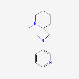 2,5-Diazaspiro[3.5]nonane, 5-methyl-2-(3-pyridinyl)-