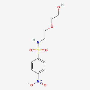 N-[2-(2-Hydroxyethoxy)ethyl]-4-nitrobenzene-1-sulfonamide