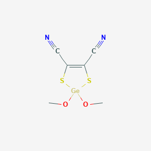 2,2-Dimethoxy-2H-1,3,2-dithiagermole-4,5-dicarbonitrile