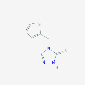 4-[(Thiophen-2-yl)methyl]-2,4-dihydro-3H-1,2,4-triazole-3-thione