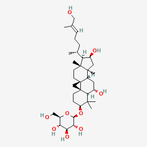 molecular formula C36H60O9 B1259976 Kahiricoside II 