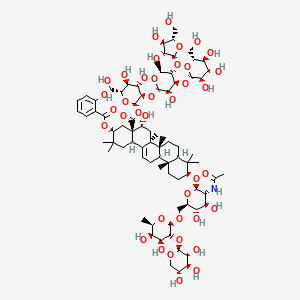 molecular formula C79H121NO38 B1259978 Adianthifolioside A 