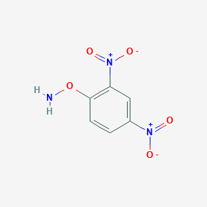 molecular formula C6H5N3O5 B125998 O-(2,4-二硝基苯基)羟胺 CAS No. 17508-17-7