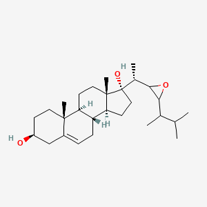 17alpha-Hydroxy-22,23-epoxy-24-methylcholest-5-en-3beta-ol