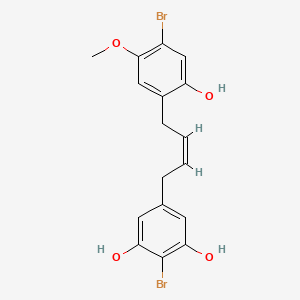 molecular formula C17H16Br2O4 B1260002 Colpol 