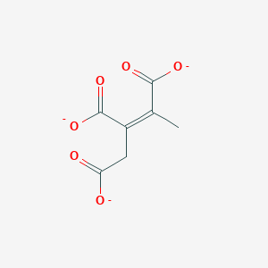 molecular formula C7H5O6-3 B1260009 (Z)-But-2-ene-1,2,3-tricarboxylate 