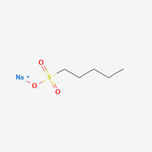 molecular formula C5H11NaO3S B1260012 Sodium 1-pentanesulfonate CAS No. 22767-49-3