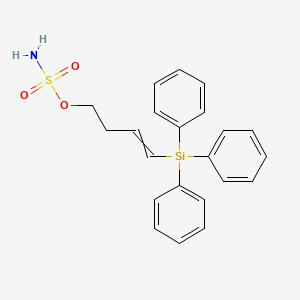 4-(Triphenylsilyl)but-3-en-1-yl sulfamate