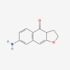 7-Amino-3,3a-dihydronaphtho[2,3-b]furan-4(2H)-one