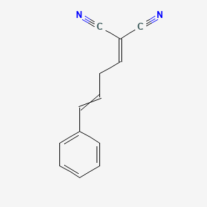 (4-Phenylbut-3-en-1-ylidene)propanedinitrile