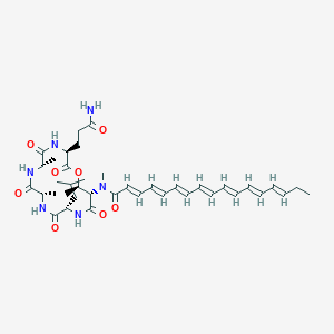 molecular formula C39H56N6O8 B1260033 Myxochromide S2 