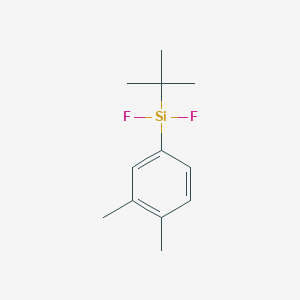 Silane, (1,1-dimethylethyl)(3,4-dimethylphenyl)difluoro-