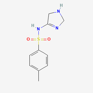 N-(2,5-Dihydro-1H-imidazol-4-yl)-4-methylbenzene-1-sulfonamide