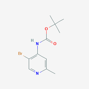 (5-Bromo-2-methyl-pyridin-4-YL)-carbamic acid tert-butyl ester