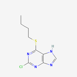 6-butylsulfanyl-2-chloro-7H-purine