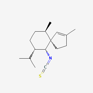 molecular formula C16H25NS B1260044 轴向异硫氰酸酯 3 CAS No. 59633-81-7