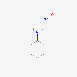 molecular formula C7H14N2O B1260046 Nitrosomethylcyclohexylamine 