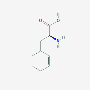 molecular formula C9H13NO2 B1260047 3-(2,5-Cyclohexadienyl)-L-alanine 