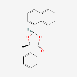 (2S,5S)-5-Methyl-2-(naphthalen-1-yl)-5-phenyl-1,3-dioxolan-4-one