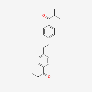 1,1'-[Ethane-1,2-diyldi(4,1-phenylene)]bis(2-methylpropan-1-one)