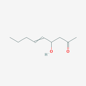 4-Hydroxynon-5-en-2-one