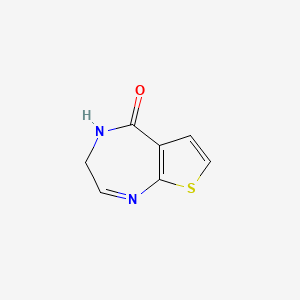 3,4-Dihydro-5H-thieno[2,3-e][1,4]diazepin-5-one