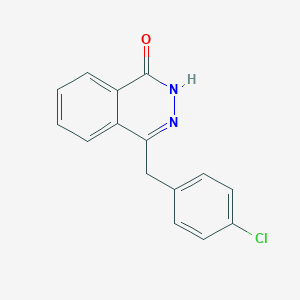 molecular formula C15H11ClN2O B126010 4-(4-氯苄基)酞嗪-1(2H)-酮 CAS No. 53242-88-9