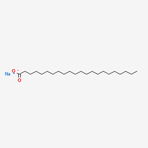molecular formula C22H43NaO2 B1260100 十二烷酸钠 CAS No. 5331-77-1