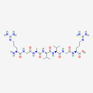 N~5~-(Diaminomethylidene)-L-ornithylglycyl-L-alanyl-L-valyl-L-valylglycyl-N~5~-(diaminomethylidene)-L-ornithine