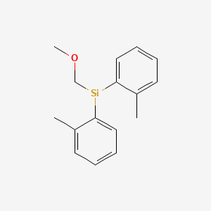 (Methoxymethyl)bis(2-methylphenyl)silyl