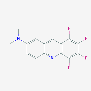 5,6,7,8-Tetrafluoro-N,N-dimethylacridin-2-amine