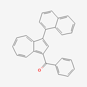 [3-(Naphthalen-1-yl)azulen-1-yl](phenyl)methanone